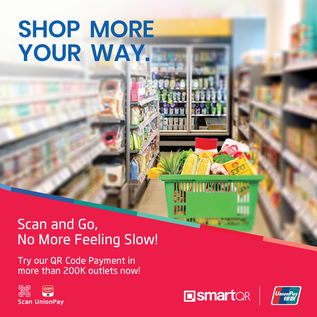 Scan Smart QR with Unionpay Member