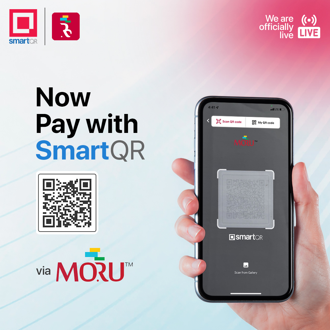 Now Scan to Pay with MORU